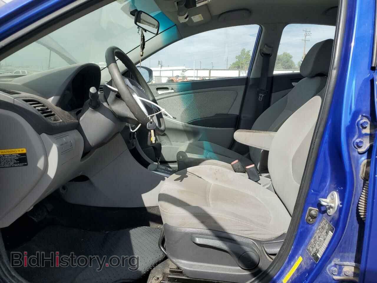 2013 HYUNDAI ACCENT - VIN: KMHCT4AEXDU444776 - Фото 7