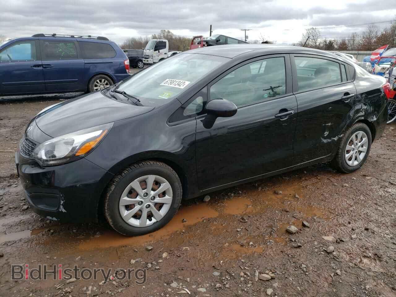 Photo KNADM4A38E6374590 - KIA RIO 2014