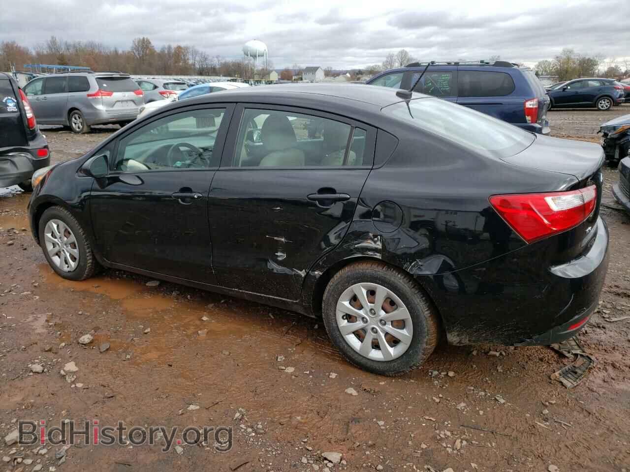 2014 KIA RIO - VIN: KNADM4A38E6374590 - Фото 2
