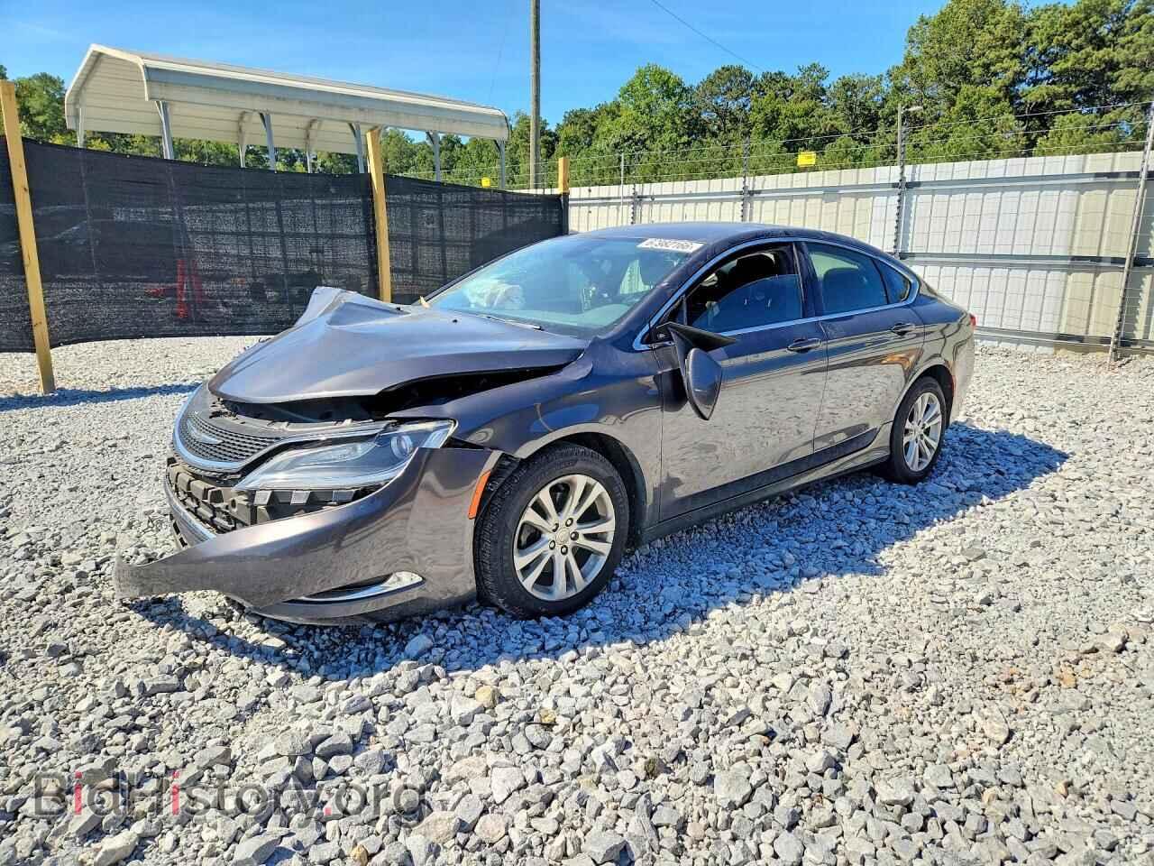Фотография 1C3CCCAB1FN647416 - CHRYSLER 200 2015