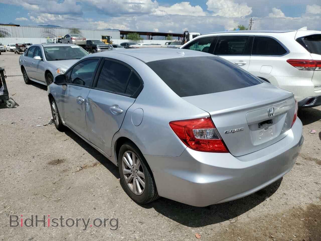 2012 HONDA CIVIC - VIN: 2HGFB2F99CH504506 - Фото 2