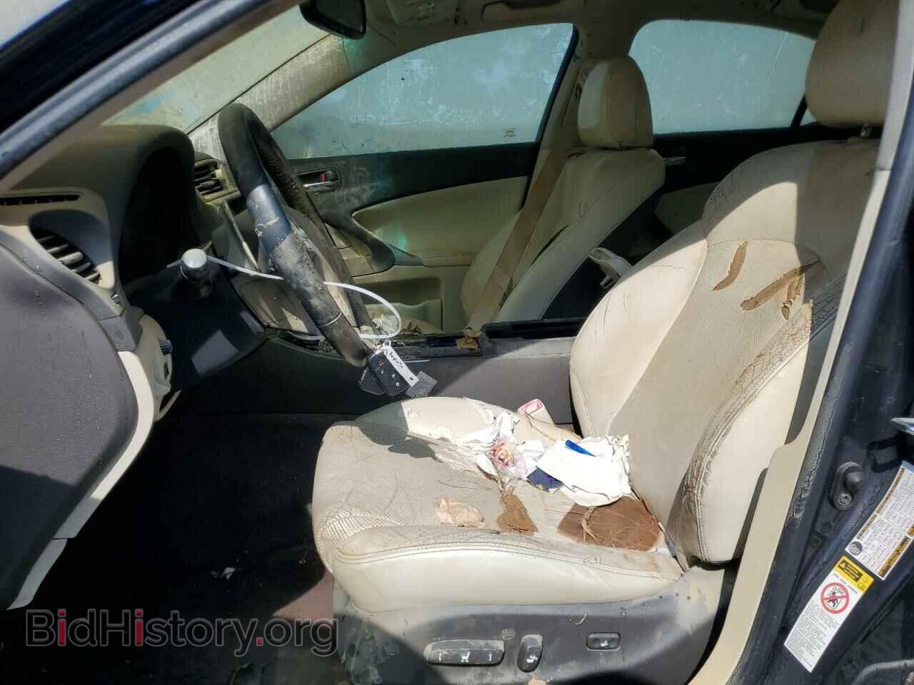 2010 LEXUS IS - VIN: JTHBF5C21A2098266 - Фото 7