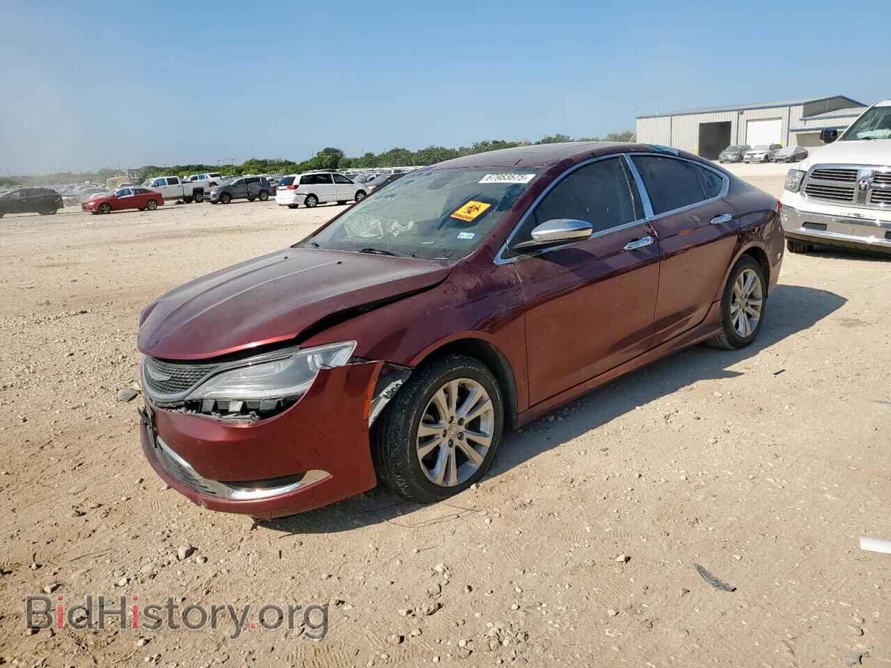 Фотография 1C3CCCAB5FN720724 - CHRYSLER 200 2015