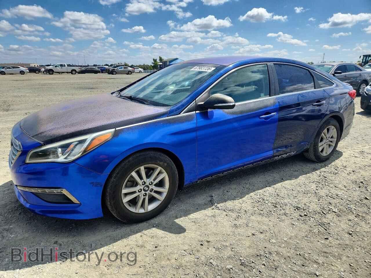 Фотография 5NPE24AA8FH134975 - HYUNDAI SONATA 2015