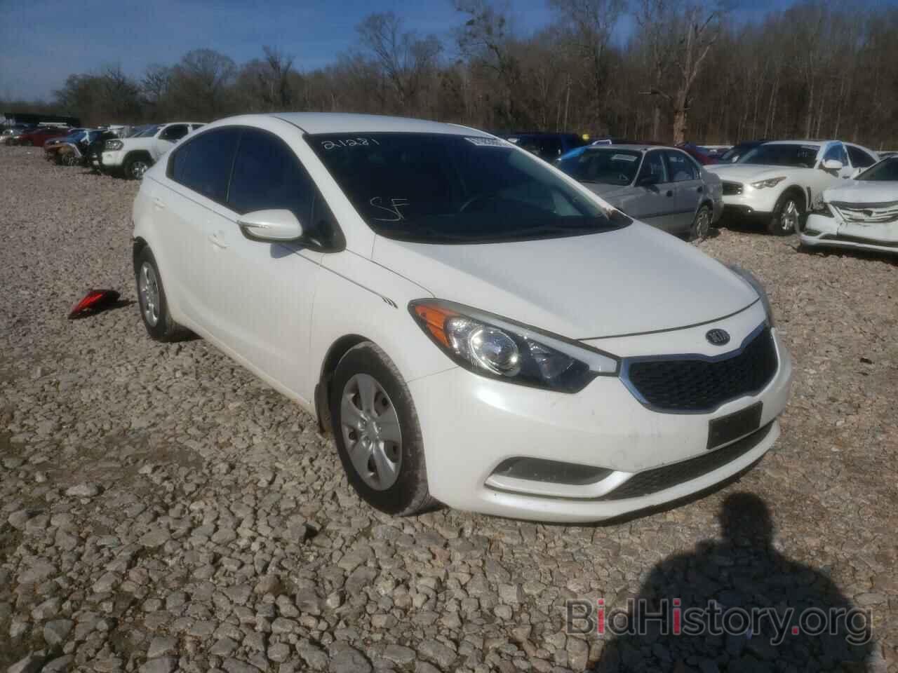 Photo KNAFX4A63G5522955 - KIA FORTE 2016