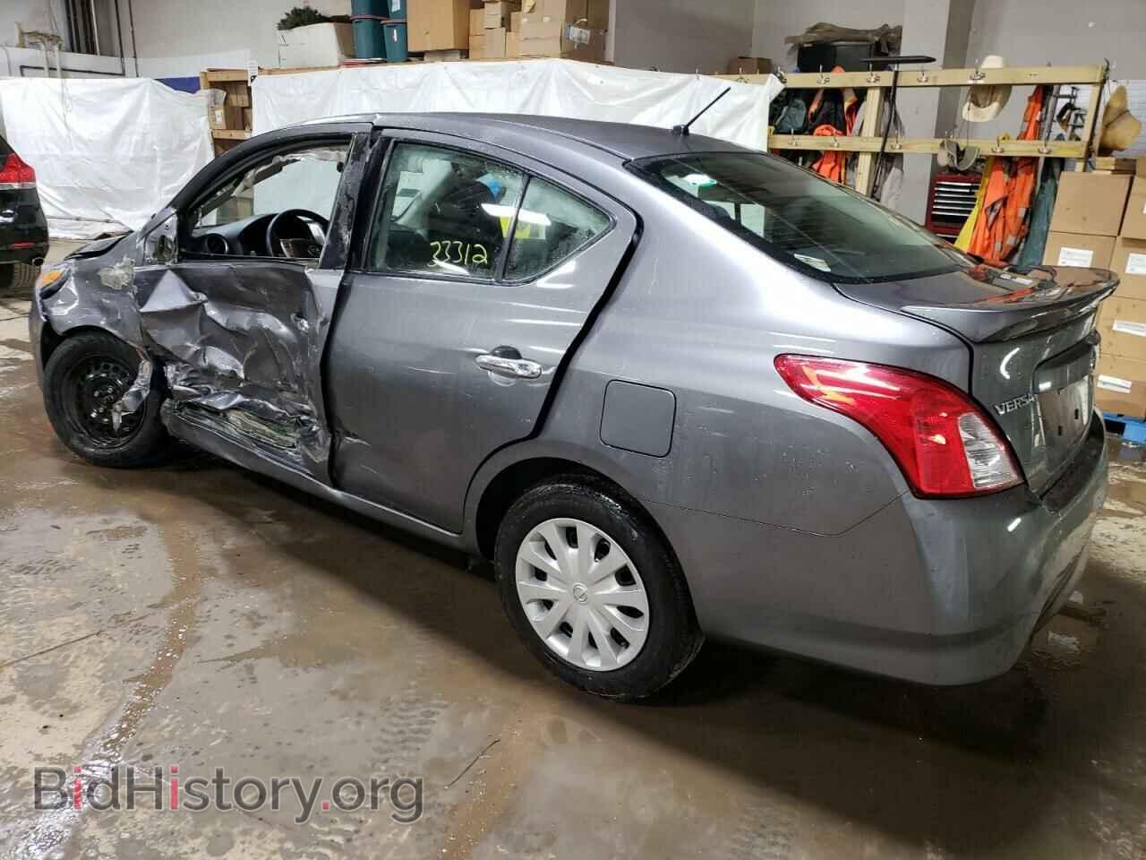 2019 NISSAN VERSA - VIN: 3N1CN7AP9KL853072 - Фото 2