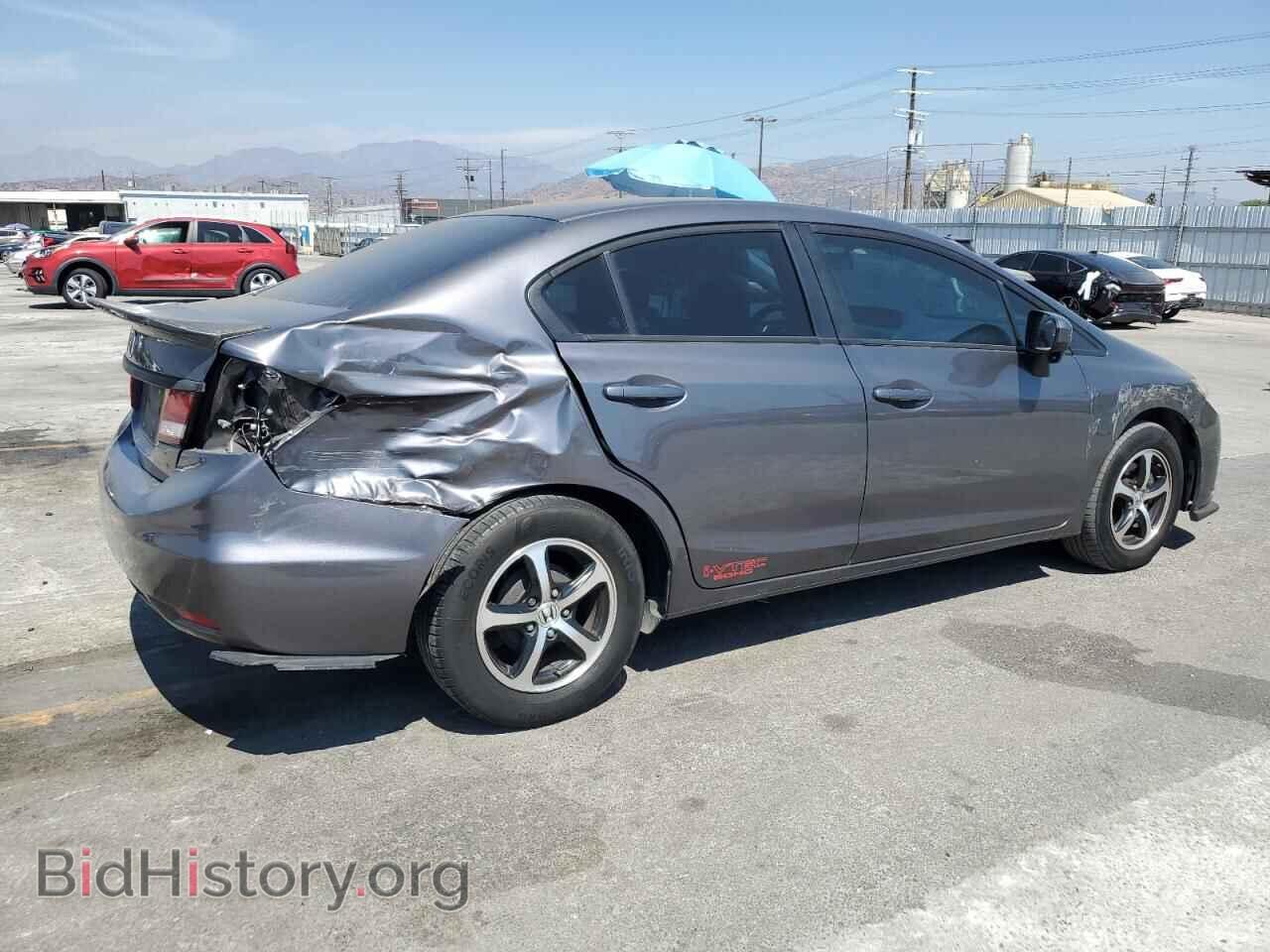 2015 HONDA CIVIC - VIN: 2HGFB2F73FH549041 - Фото 3