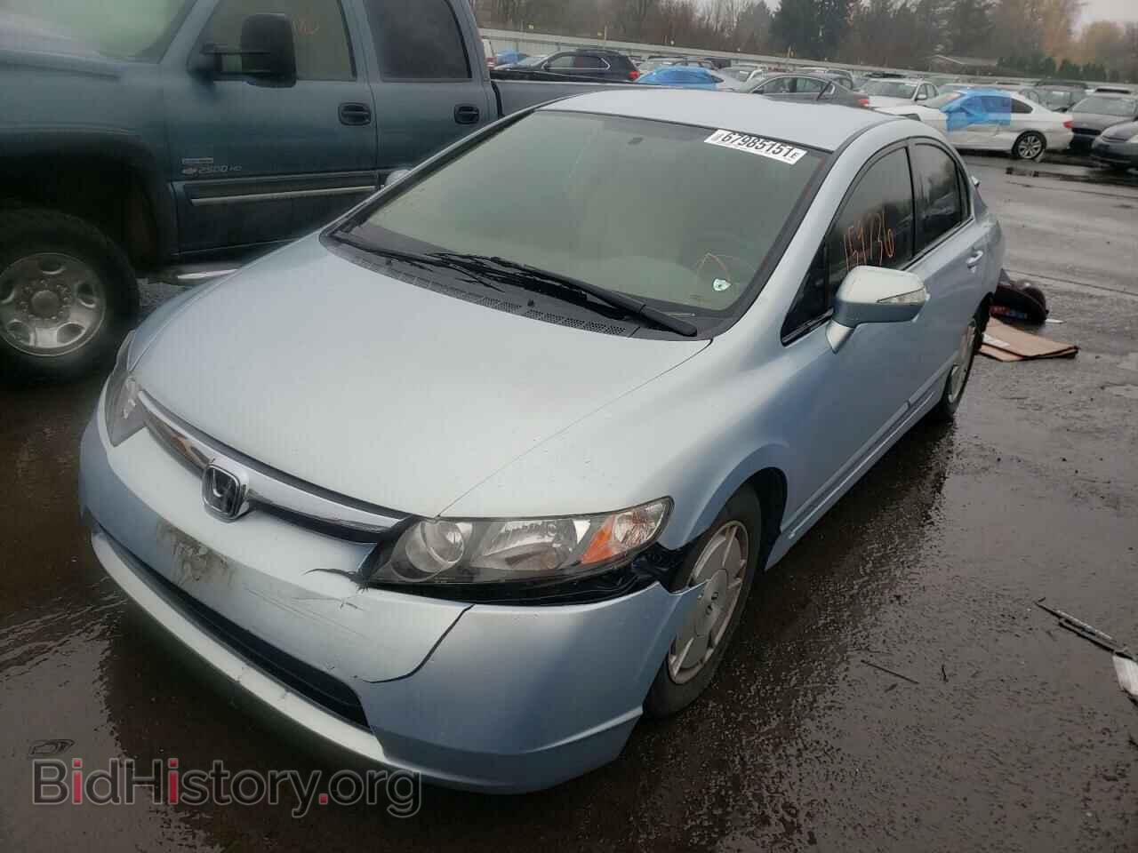 2007 HONDA CIVIC - VIN: JHMFA362X7S006824 - Фото 2