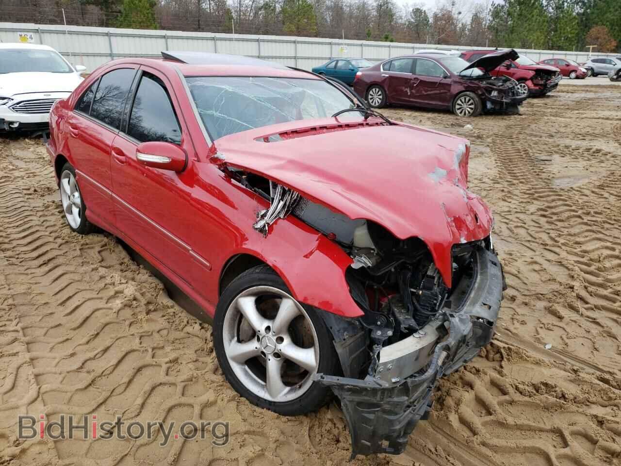 Photo WDBRF52HX6F736180 - MERCEDES-BENZ C-CLASS 2006