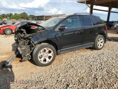 2013 Ford EDGE SEL, черный — VIN 2FMDK3J99DBA47294, Copart