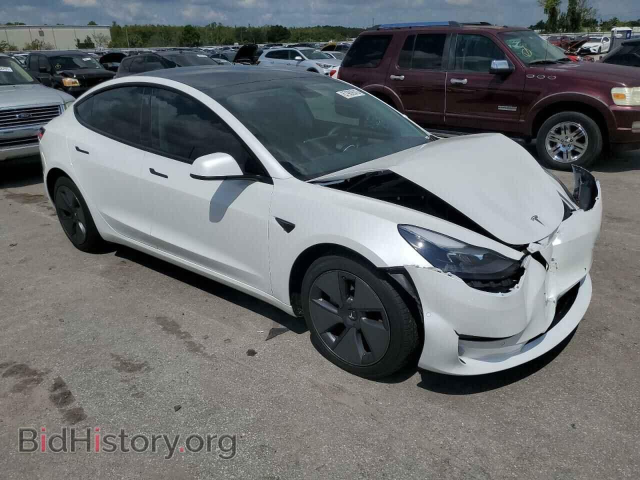 2021 TESLA MODEL 3 - VIN: 5YJ3E1EB6MF035650 - Фото 4