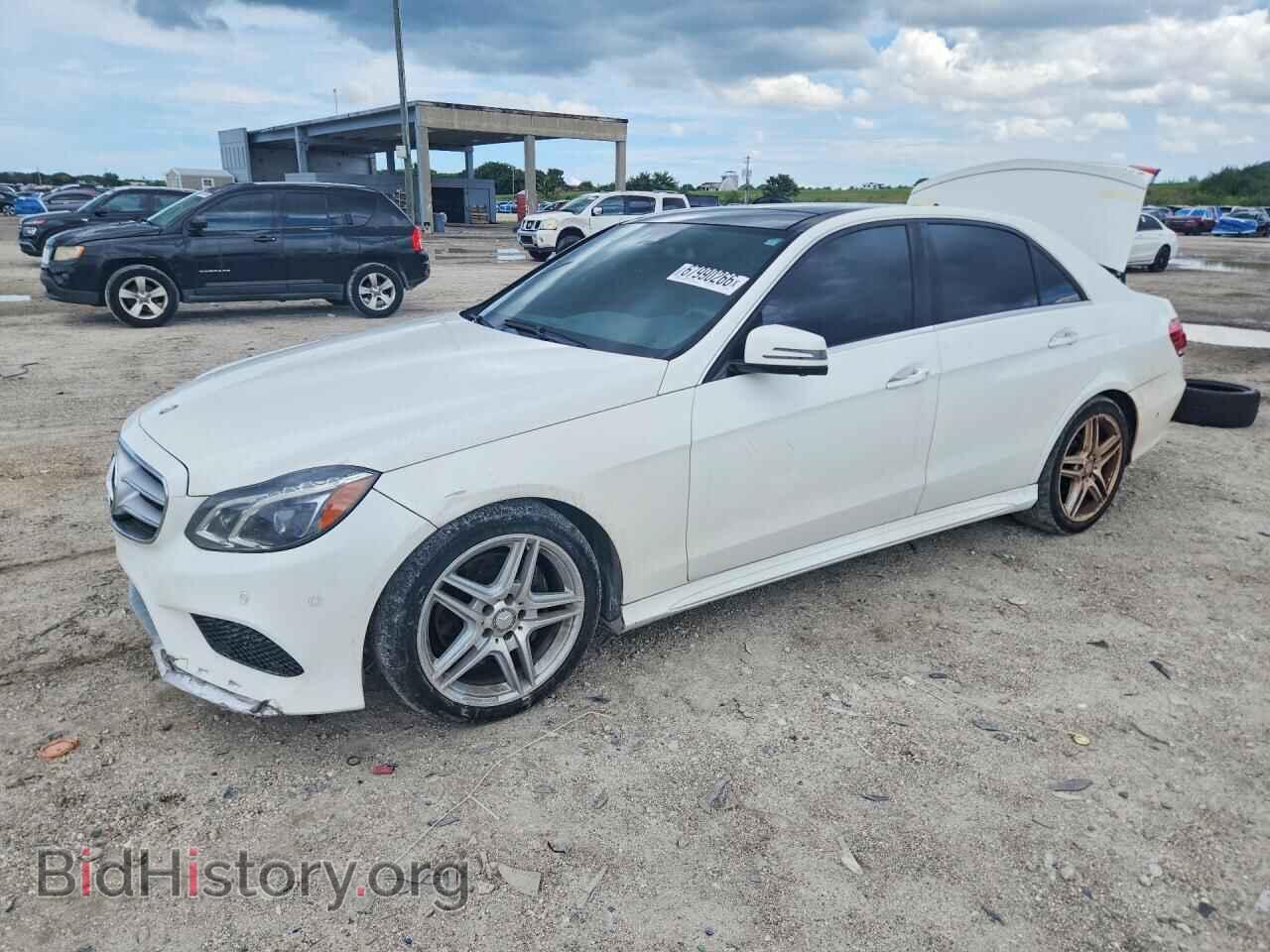 Photo WDDHF8JB9EA847266 - MERCEDES-BENZ E-CLASS 2014