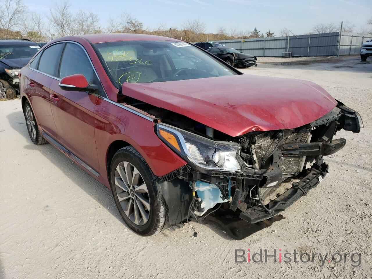 Photo 5NPE34AF8HH499586 - HYUNDAI SONATA 2017