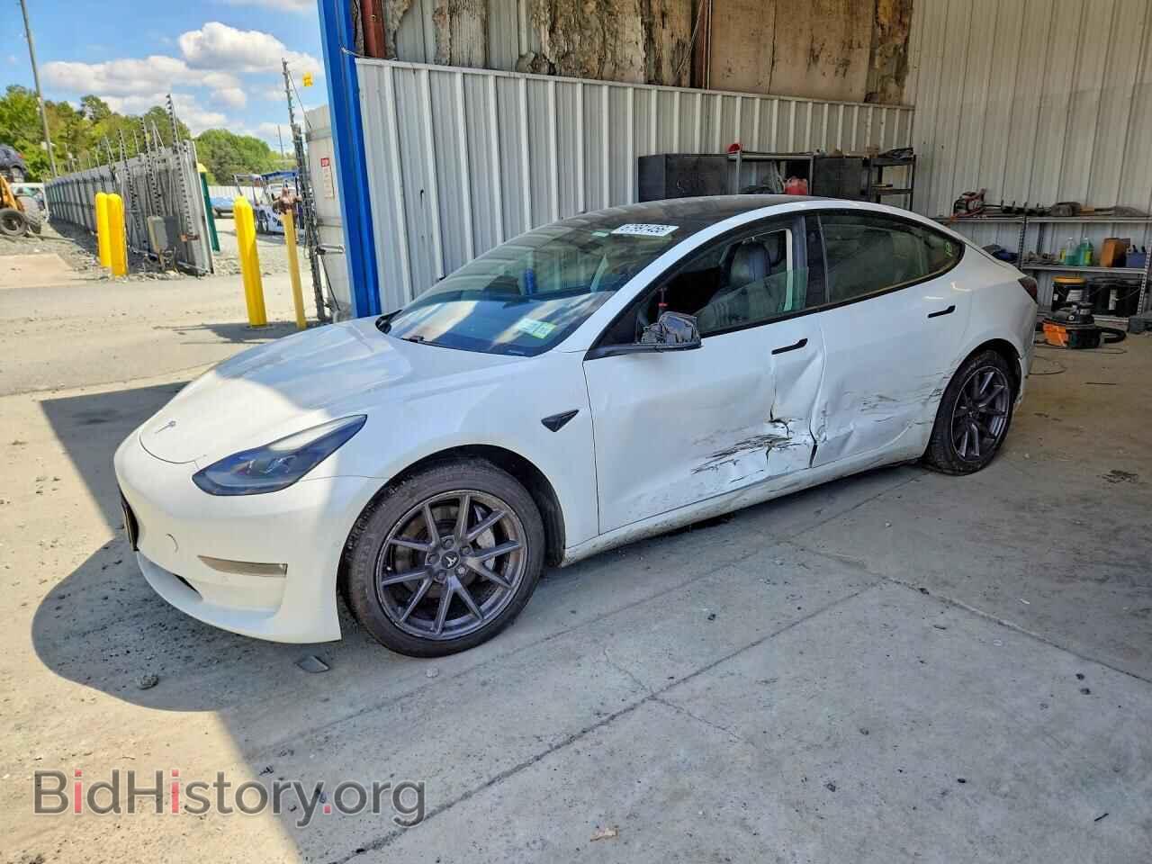 Photo 5YJ3E1EB0MF923651 - TESLA MODEL 3 2021