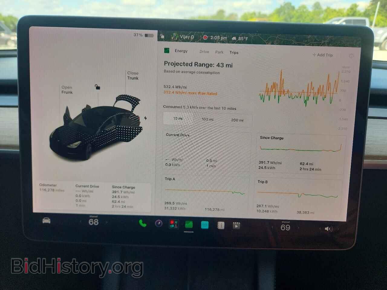 2021 TESLA MODEL 3 - VIN: 5YJ3E1EB0MF923651 - Photo 9