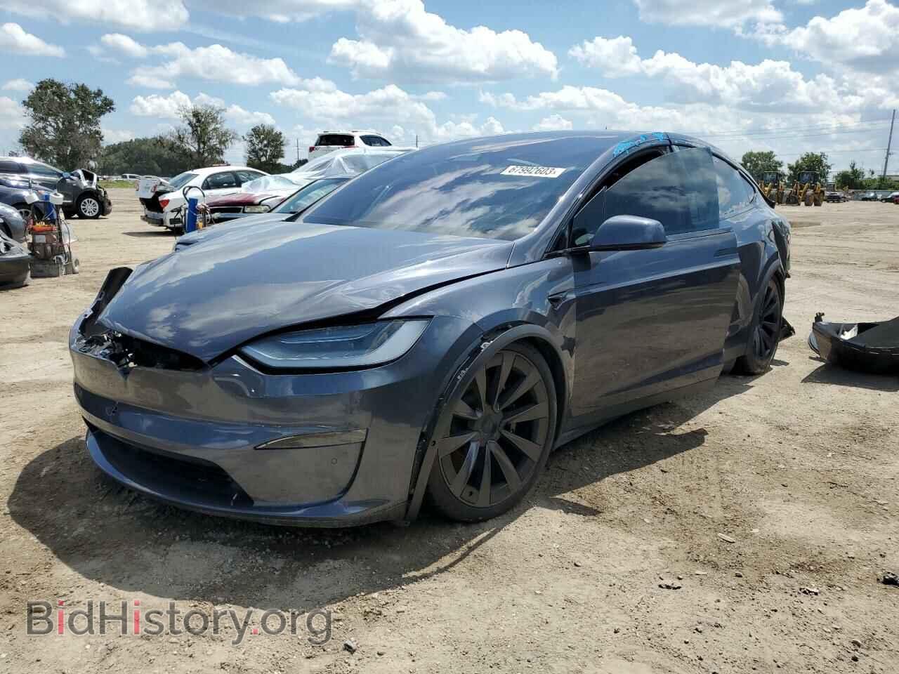 Photo 7SAXCBE63NF332718 - TESLA MODEL X 2022
