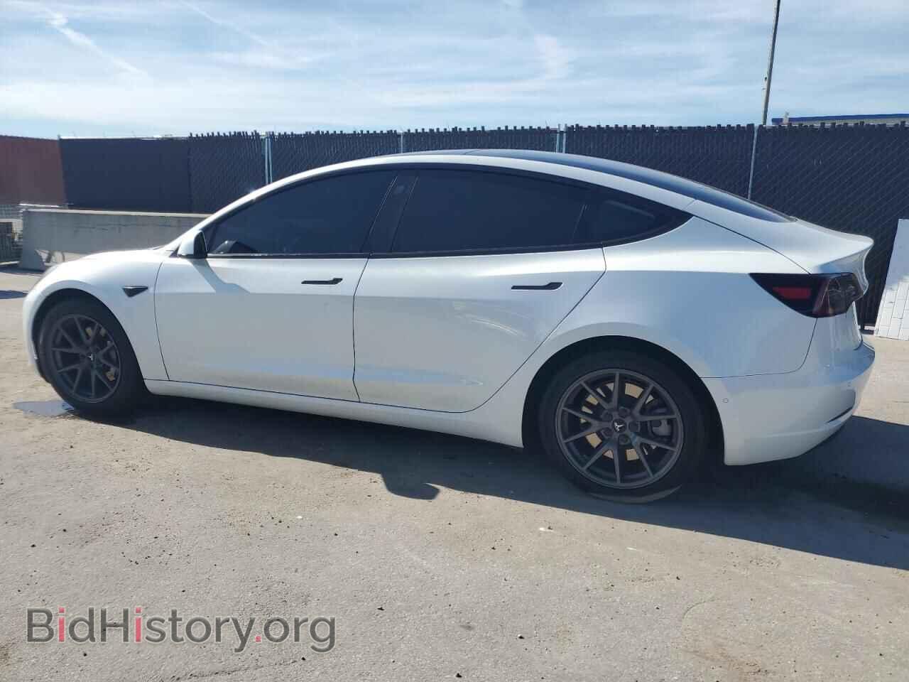 2021 TESLA MODEL 3 - VIN: 5YJ3E1EA7MF093452 - Фото 2