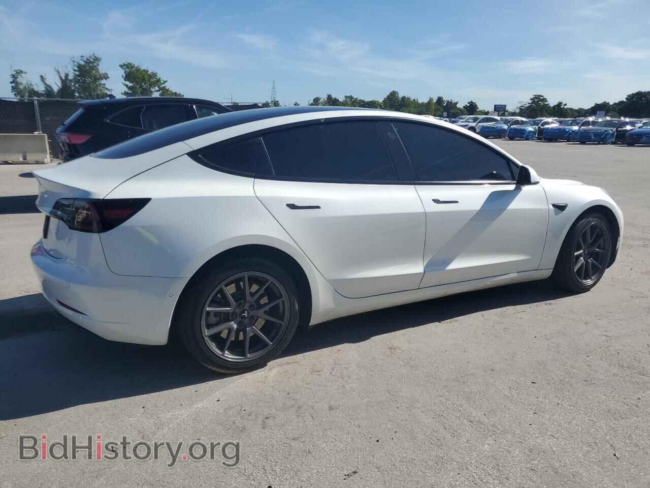 2021 TESLA MODEL 3 - VIN: 5YJ3E1EA7MF093452 - Фото 3