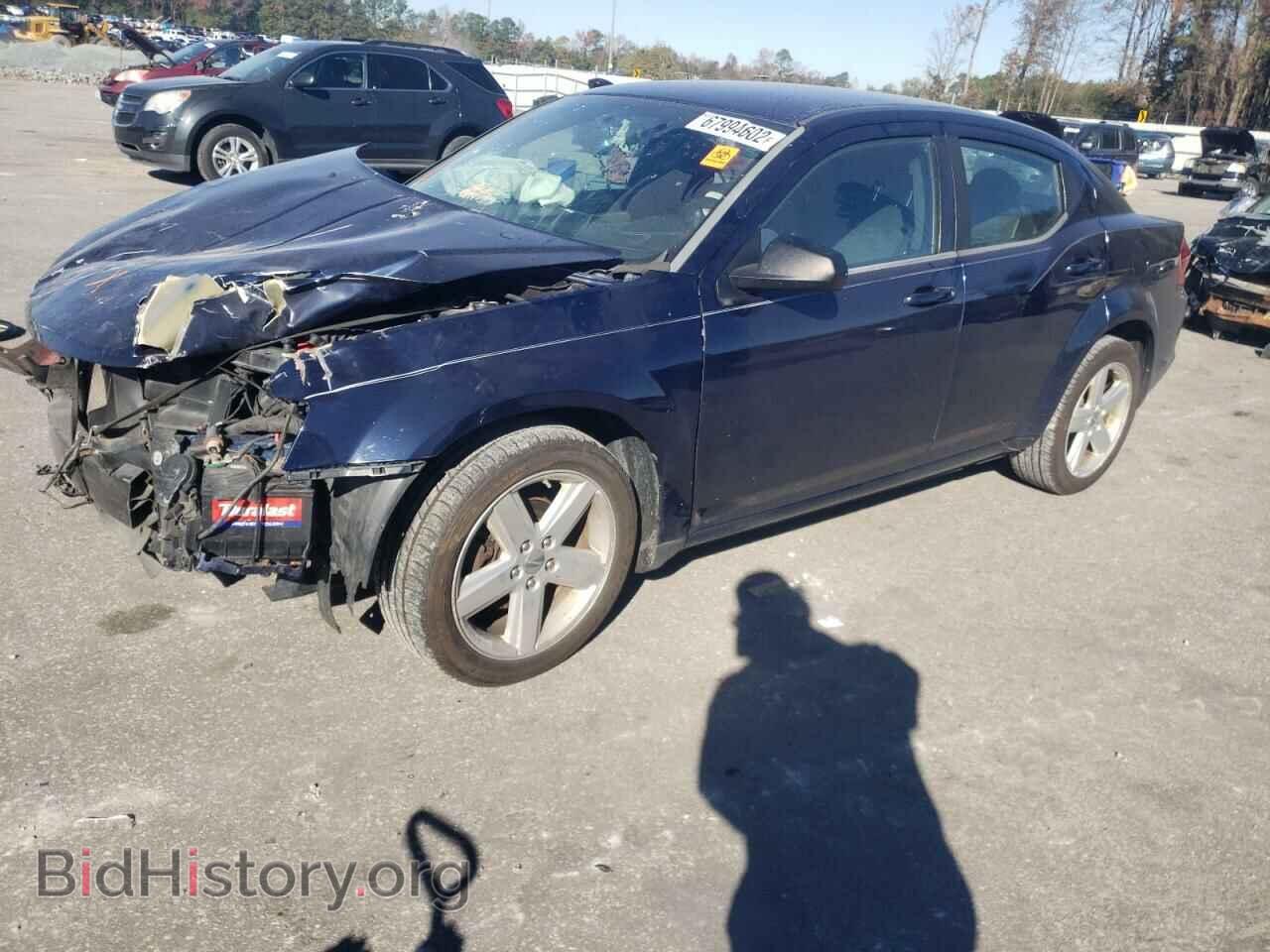 Фотография 1C3CDZAB3DN565250 - DODGE AVENGER 2013