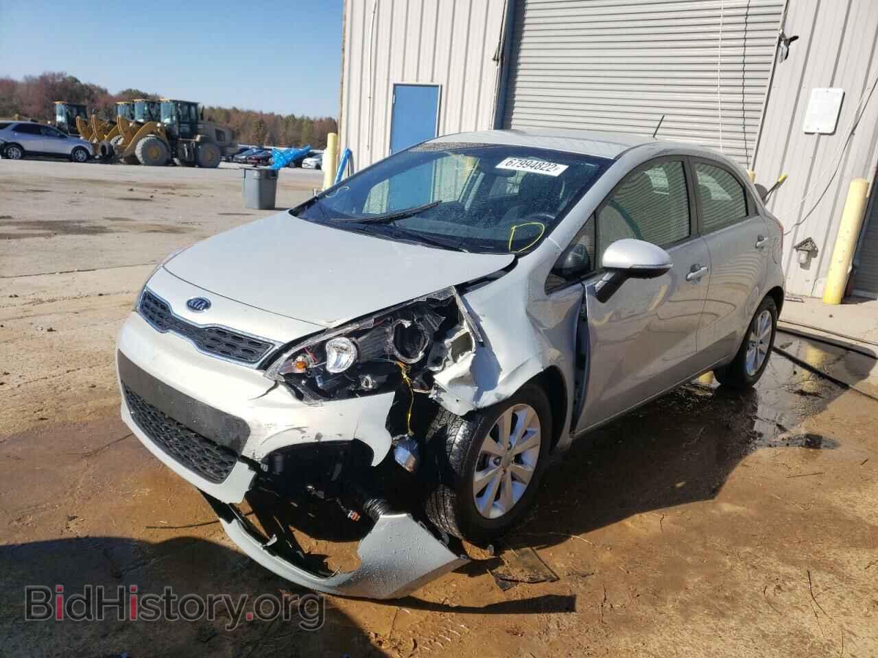 2013 KIA RIO - VIN: KNADN5A3XD6096566 - Фото 2