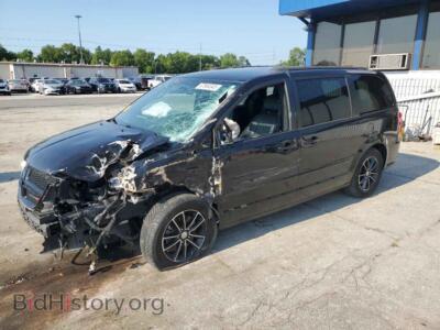 2016 Dodge CARAVAN R/T, black — VIN 2C4RDGEG7GR352907, Copart