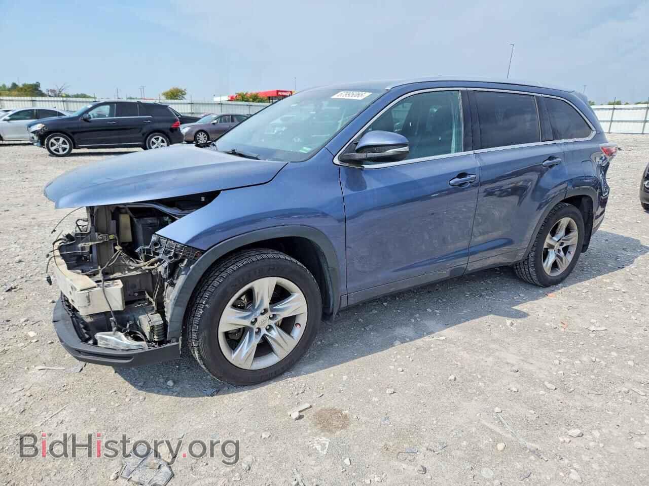 Фотография 5TDDKRFH4FS211057 - TOYOTA HIGHLANDER 2015