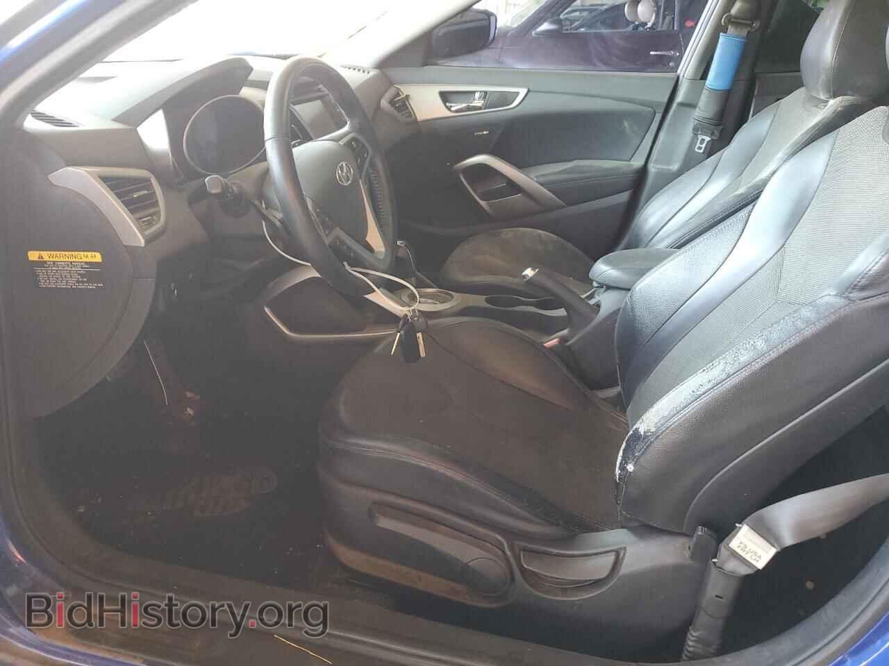 2012 HYUNDAI VELOSTER - VIN: KMHTC6AD7CU055241 - Фото 7