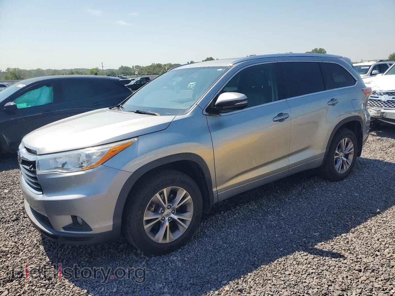 Photo 5TDJKRFH2FS108626 - TOYOTA HIGHLANDER 2015