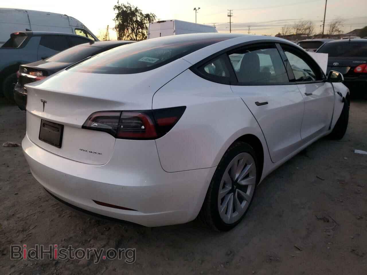 2022 TESLA MODEL 3 - VIN: 5YJ3E1EB9NF143083 - Фото 3
