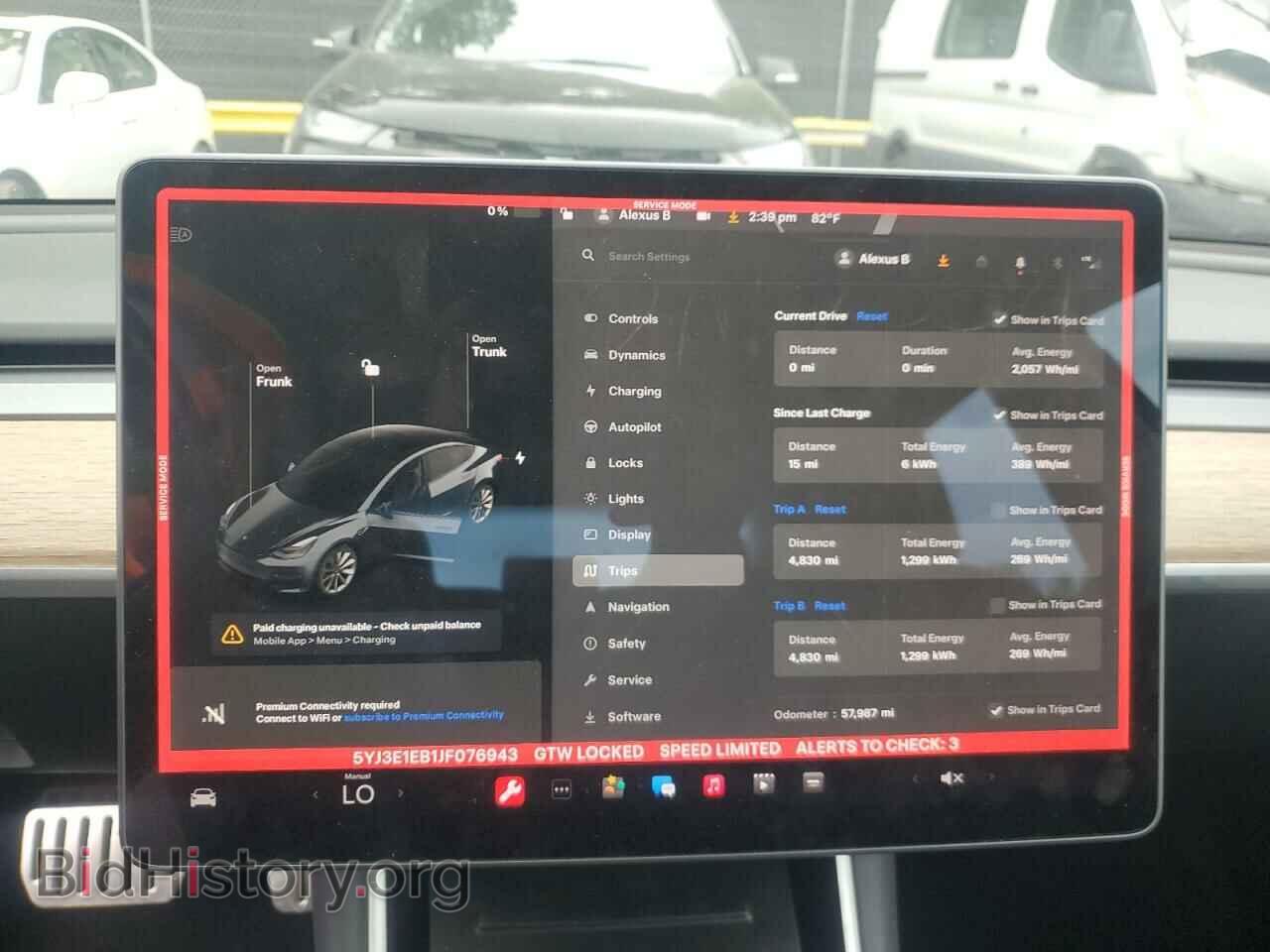 2018 TESLA MODEL 3 - VIN: 5YJ3E1EB1JF076943 - Фото 9
