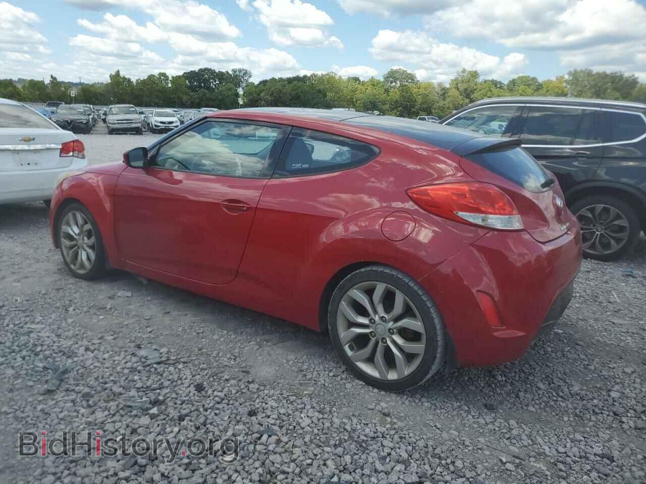 2012 HYUNDAI VELOSTER - VIN: KMHTC6AD5CU071308 - Фото 2