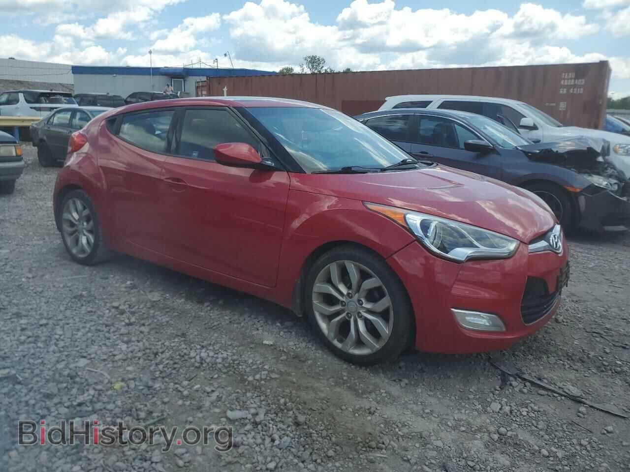 2012 HYUNDAI VELOSTER - VIN: KMHTC6AD5CU071308 - Фото 4