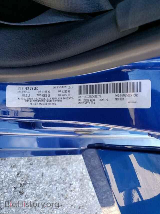 2016 CHRYSLER 200 - VIN: 1C3CCCBB1GN158174 - Фото 10