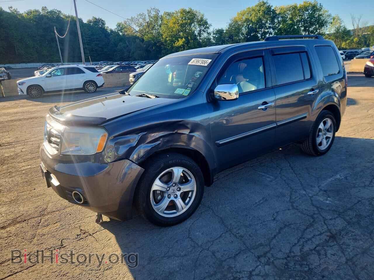 Фотография 5FNYF4H51CB002306 - HONDA PILOT 2012