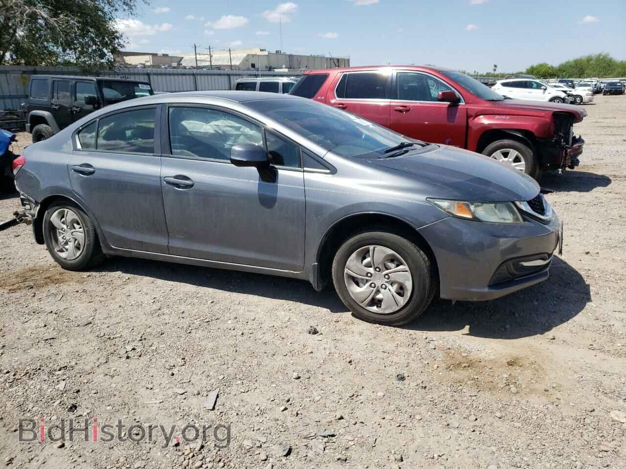2013 HONDA CIVIC - VIN: 19XFB2F54DE077471 - Фото 4