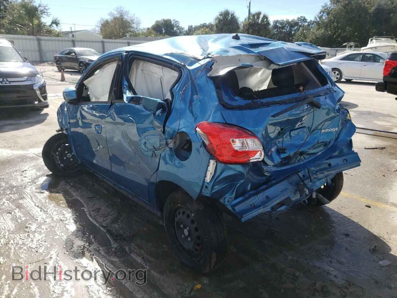 2019 MITSUBISHI MIRAGE - VIN: ML32A3HJ7KH011699 - Фото 3