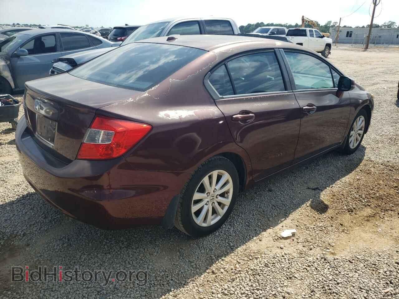 2012 HONDA CIVIC - VIN: 19XFB2F90CE045120 - Фото 3