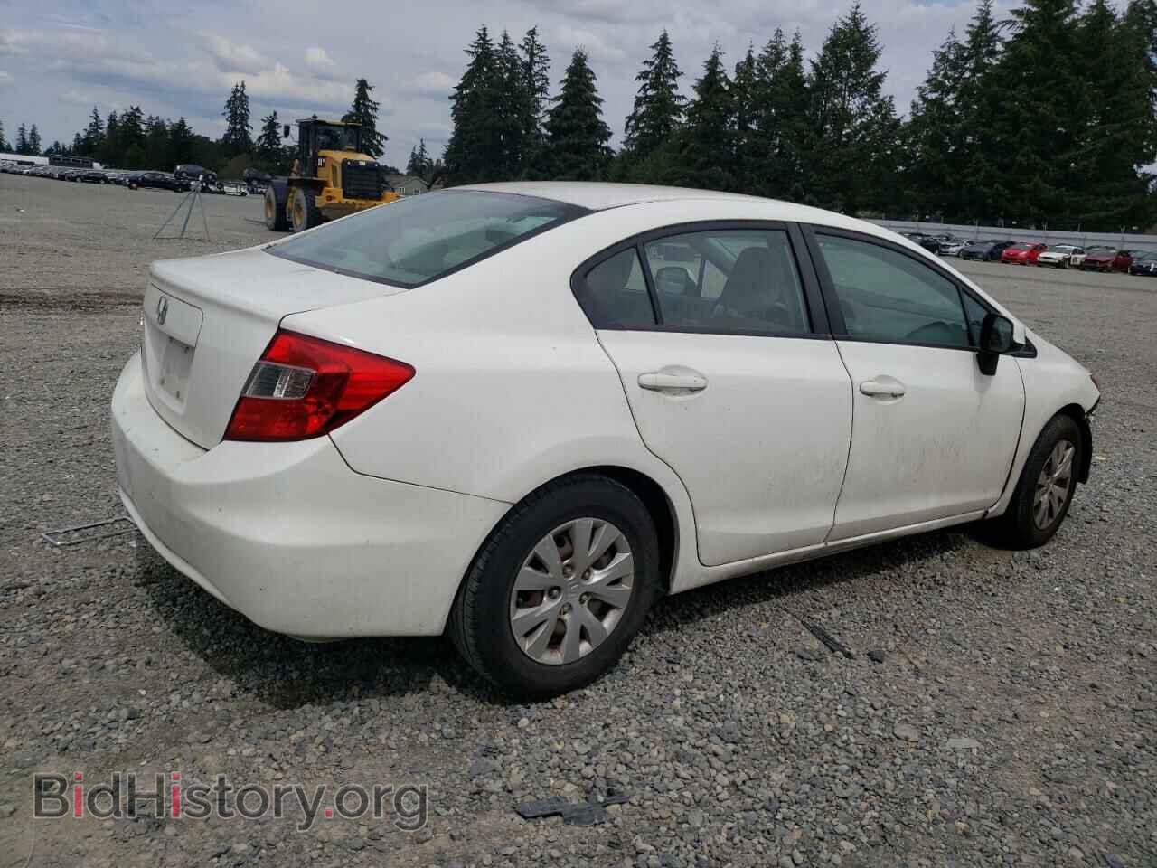 2012 HONDA CIVIC - VIN: 19XFB2F54CE312756 - Фото 3