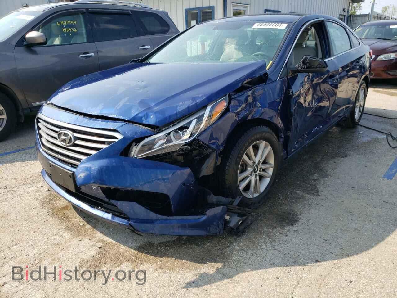Фотография 5NPE24AF3HH589036 - HYUNDAI SONATA 2017