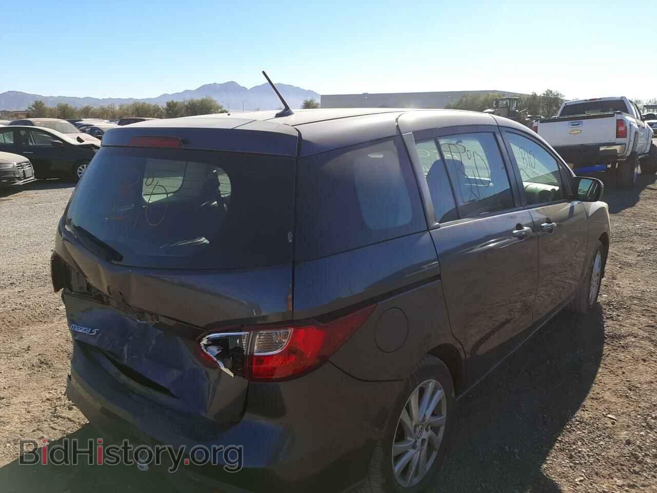 2012 MAZDA 5 - VIN: JM1CW2BL8C0117666 - Фото 4