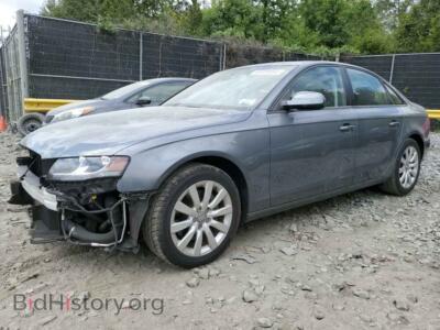 2012 Audi A4 Premium, серый — VIN WAUAFAFL5CN015124, Copart