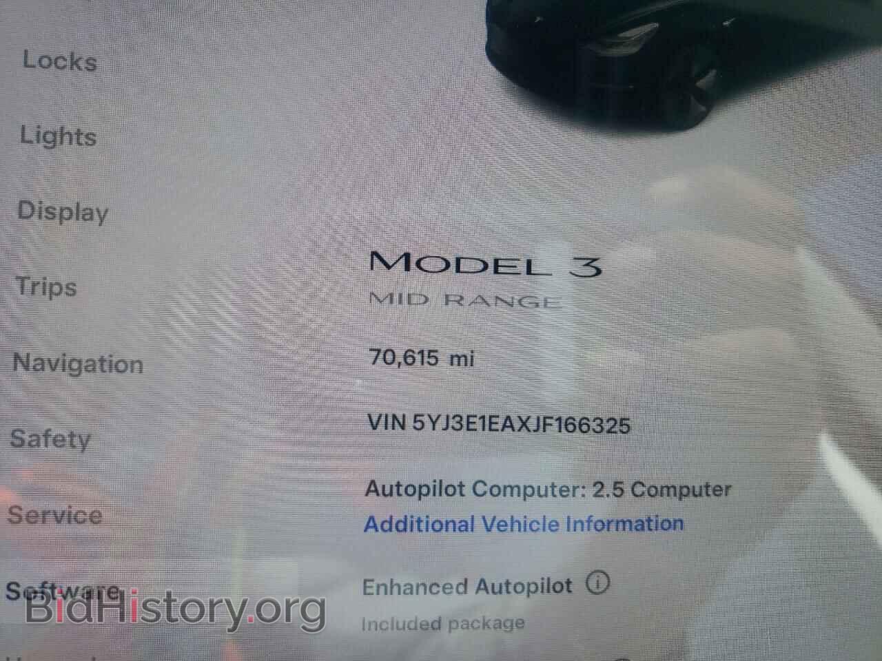 2018 TESLA MODEL 3 - VIN: 5YJ3E1EAXJF166325 - Photo 9