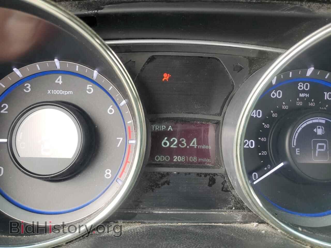 2012 HYUNDAI SONATA - VIN: 5NPEB4AC0CH396874 - Фото 9