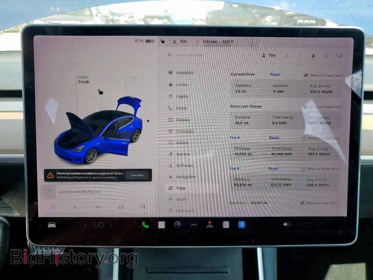 2018 TESLA MODEL 3 - VIN: 5YJ3E1EA4JF076328 - Фото 9