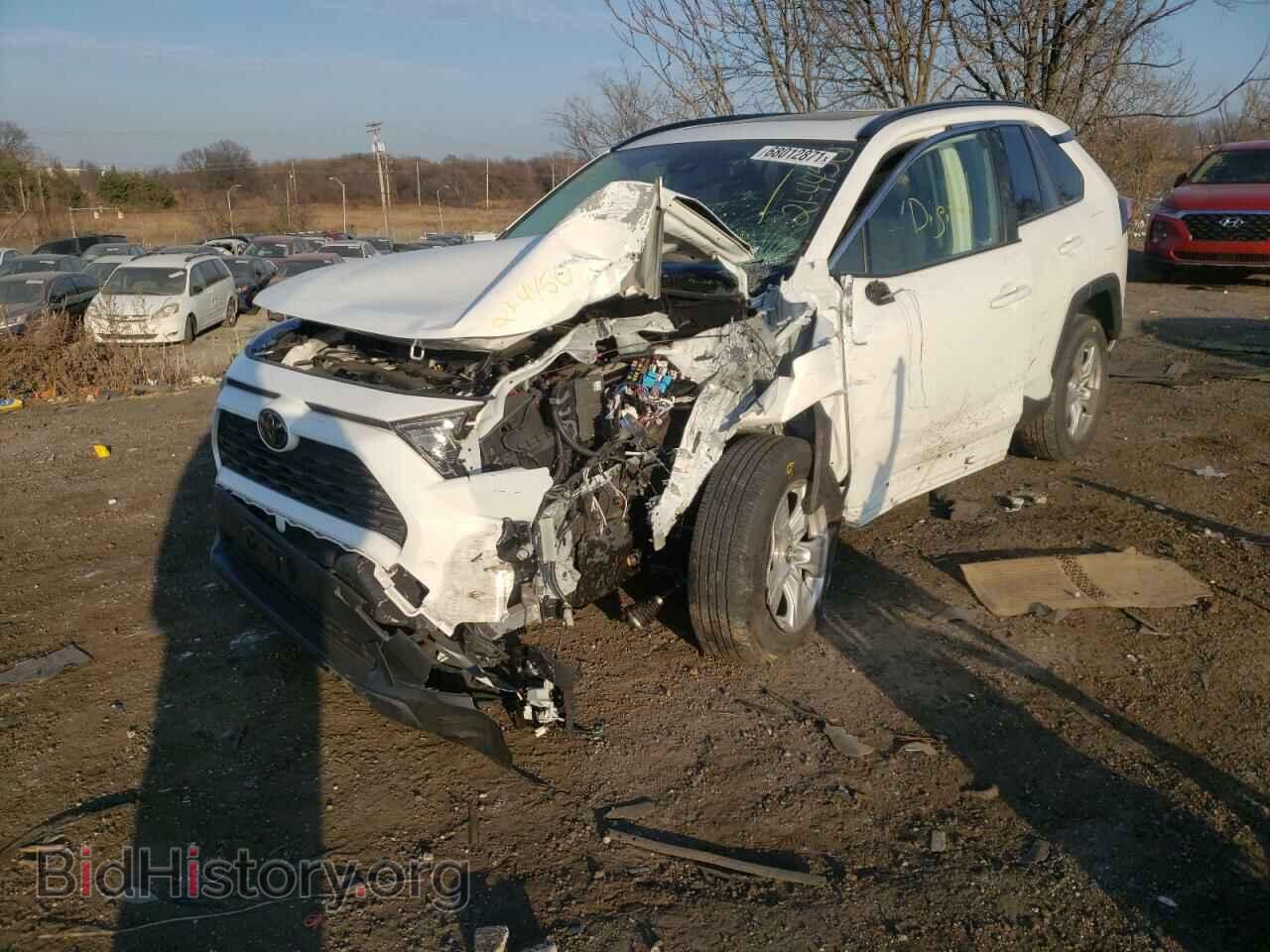 2019 TOYOTA RAV4 - VIN: JTMP1RFV6KD013284 - Фото 2