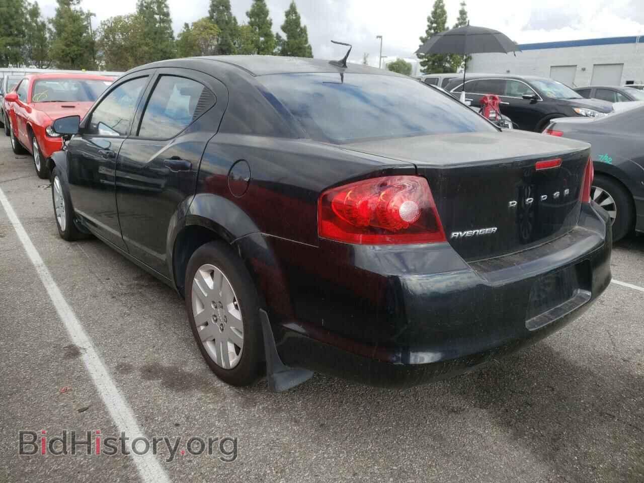 2013 DODGE AVENGER - VIN: 1C3CDZAB9DN651873 - Фото 2