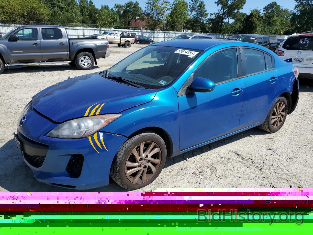 Photo JM1BL1V88C1524581 - MAZDA 3 2012