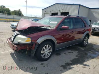 2008 Ford TAURUS SEL, темно-бордовый — VIN 1FMDK02W48GA00420, Copart