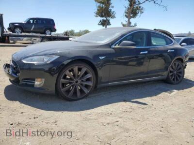2013 Tesla MODEL S, черный — VIN 5YJSA1DP7DFP07221, Copart