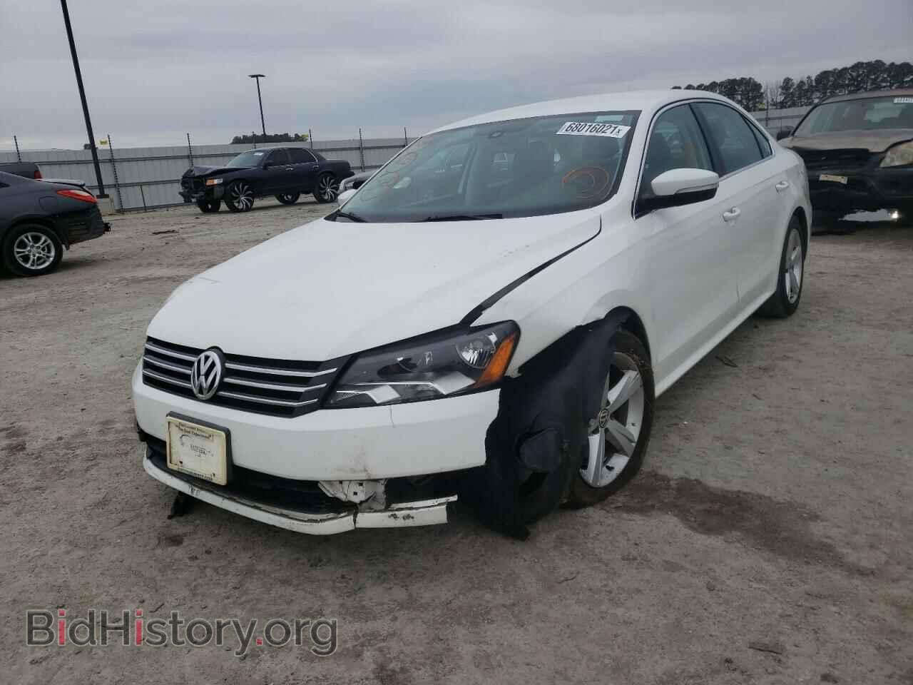 2013 VOLKSWAGEN PASSAT - VIN: 1VWBP7A31DC129663 - Фото 2